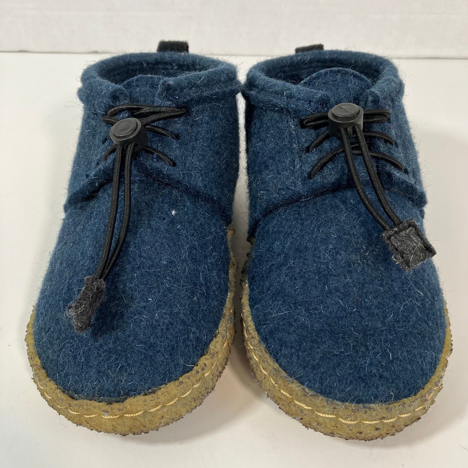Kyrgies Kids Tengries Walkabouts Felted Wool Outdoor Shoes Ankle Booties Navy — image 4 of 8
